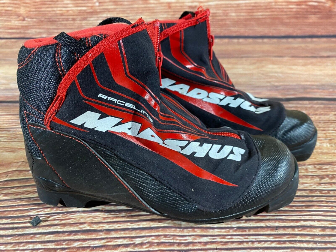 Madshus Race Line Kids Nordic Cross Country Ski Boots Size EU35 US3 NNN M332