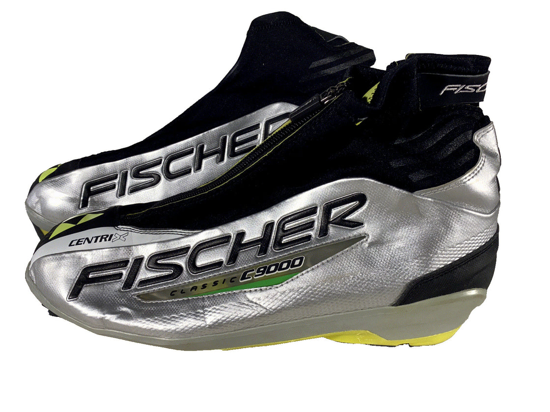 Fischer C9000 Classic Nordic Cross Country Ski Boots Size EU47 US12.5 SNS Profil