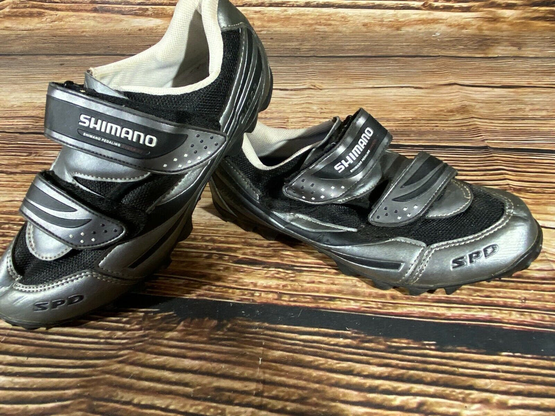 SHIMANO M063 Cycling MTB Shoes Mountain Biking Boots Size EU 40 with SPD Cleats