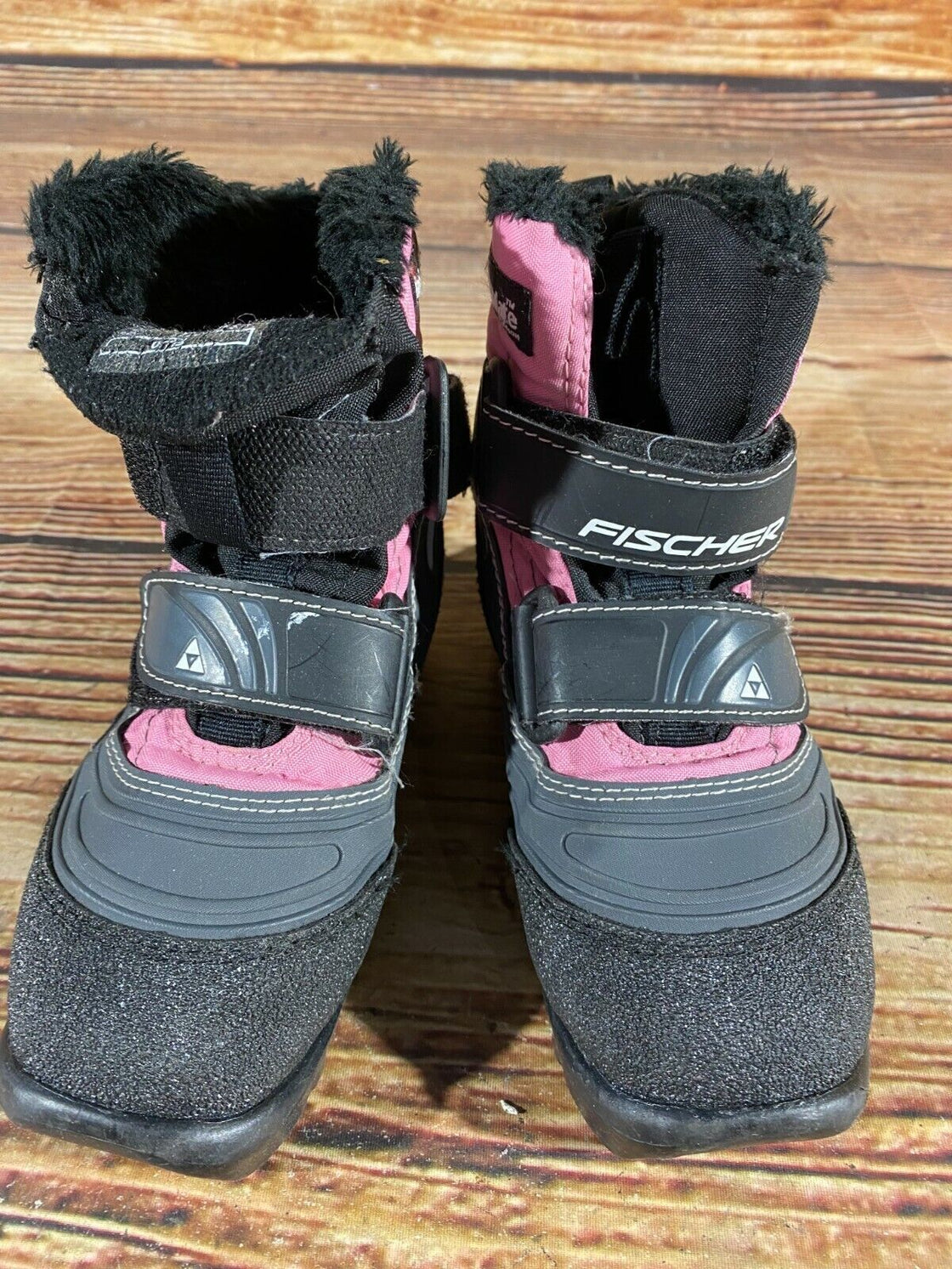 Fischer Snow Star Kids Nordic Cross Country Ski Boots Size EU30 US12 NNN F-120