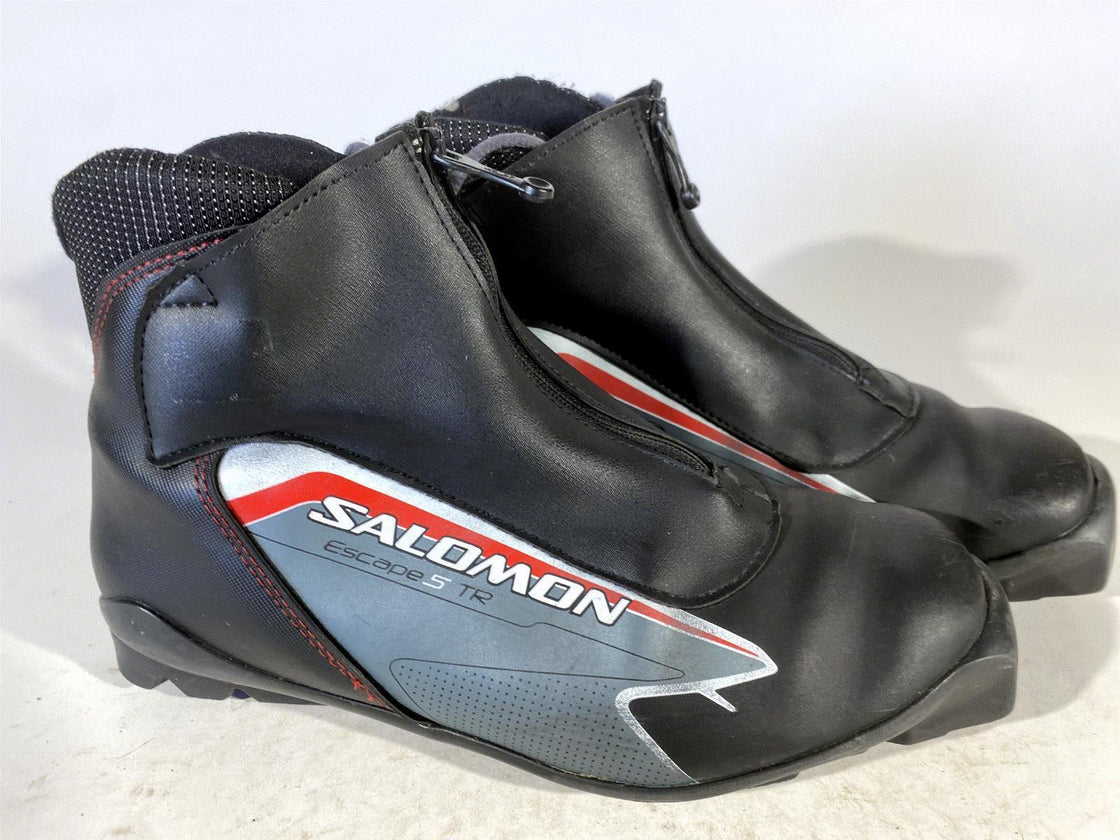 SALOMON Escape 5TR Nordic Cross Country Ski Boots Size EU43 1/3 US9.5 SNS Pilot