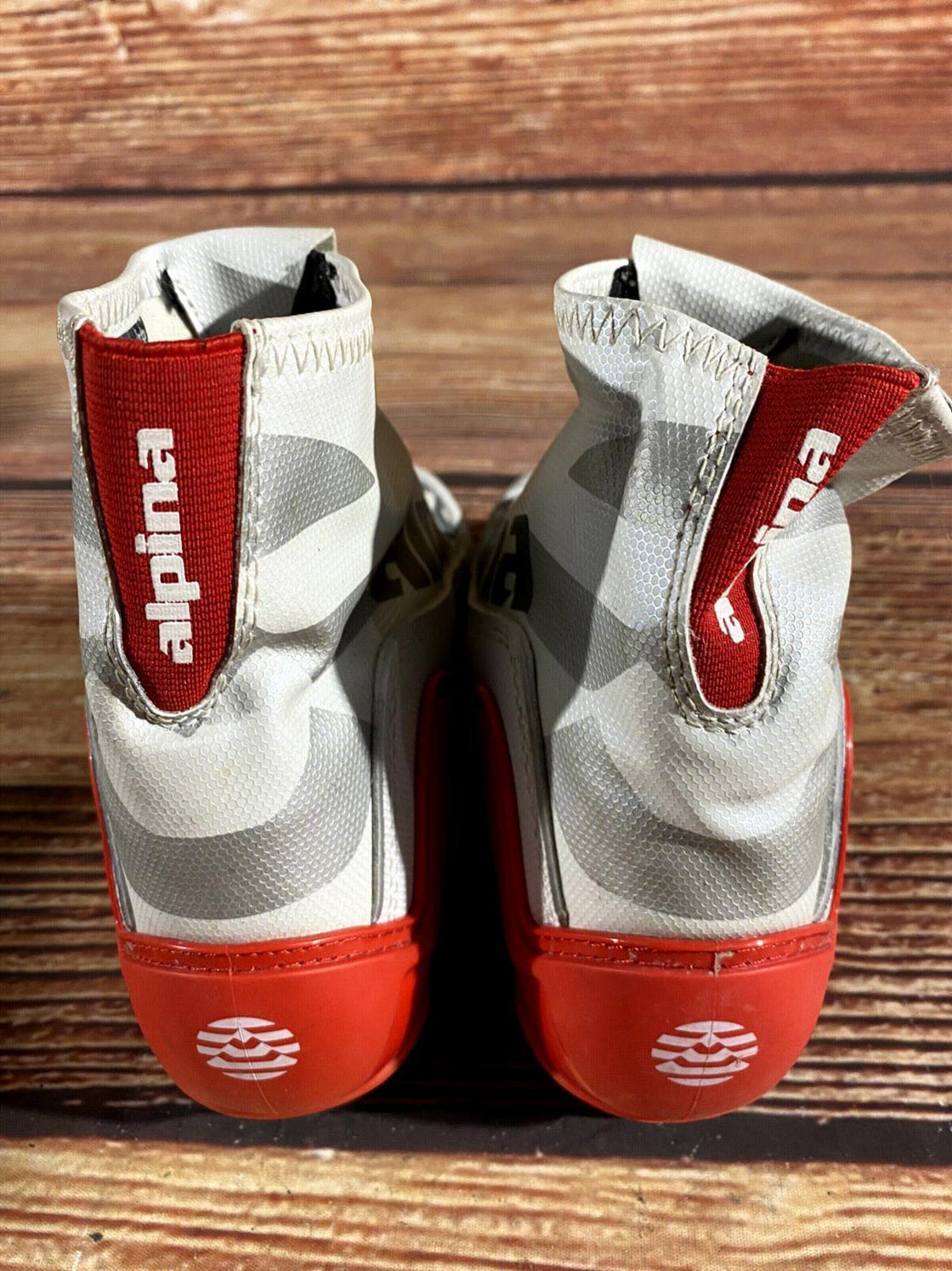 Alpina TCL Nordic Cross Country Ski Boots Size EU38 US6 for NNN 662