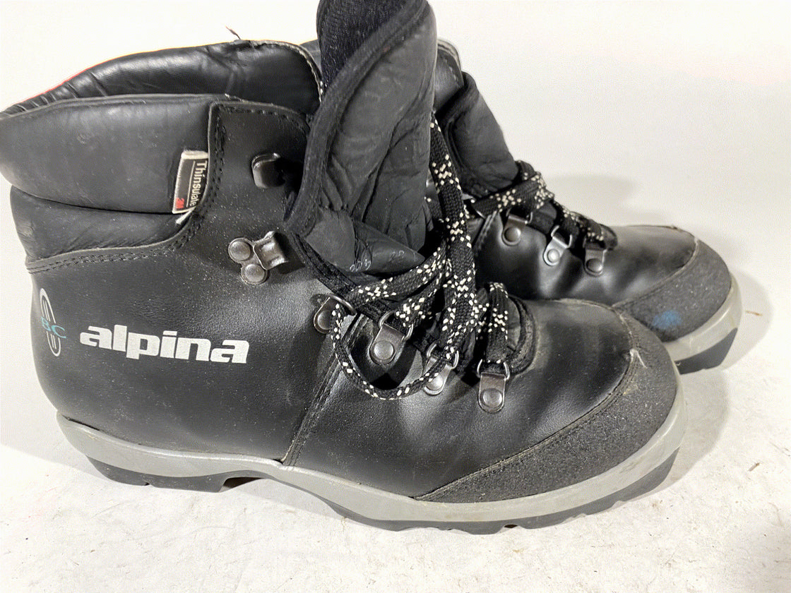 Alpina Alpitex Back Country Nordic Cross Country Ski Boots Size EU39 US7 NNN BC