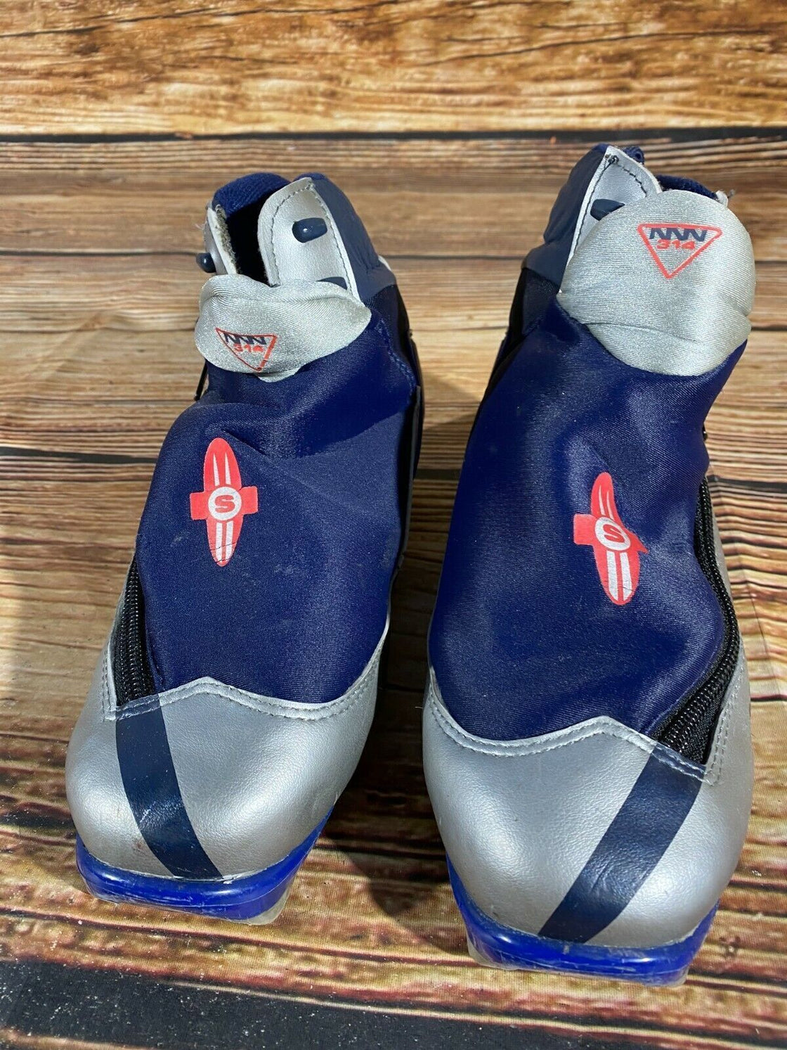 Alpina 314 Nordic Cross Country Ski Boots Size EU38 US6 NNN bindings 610