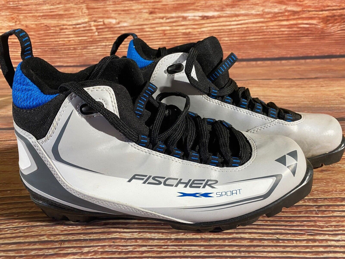 Fischer XC Sport Nordic Cross Country Ski Boots Size EU44 US10.5 NNN