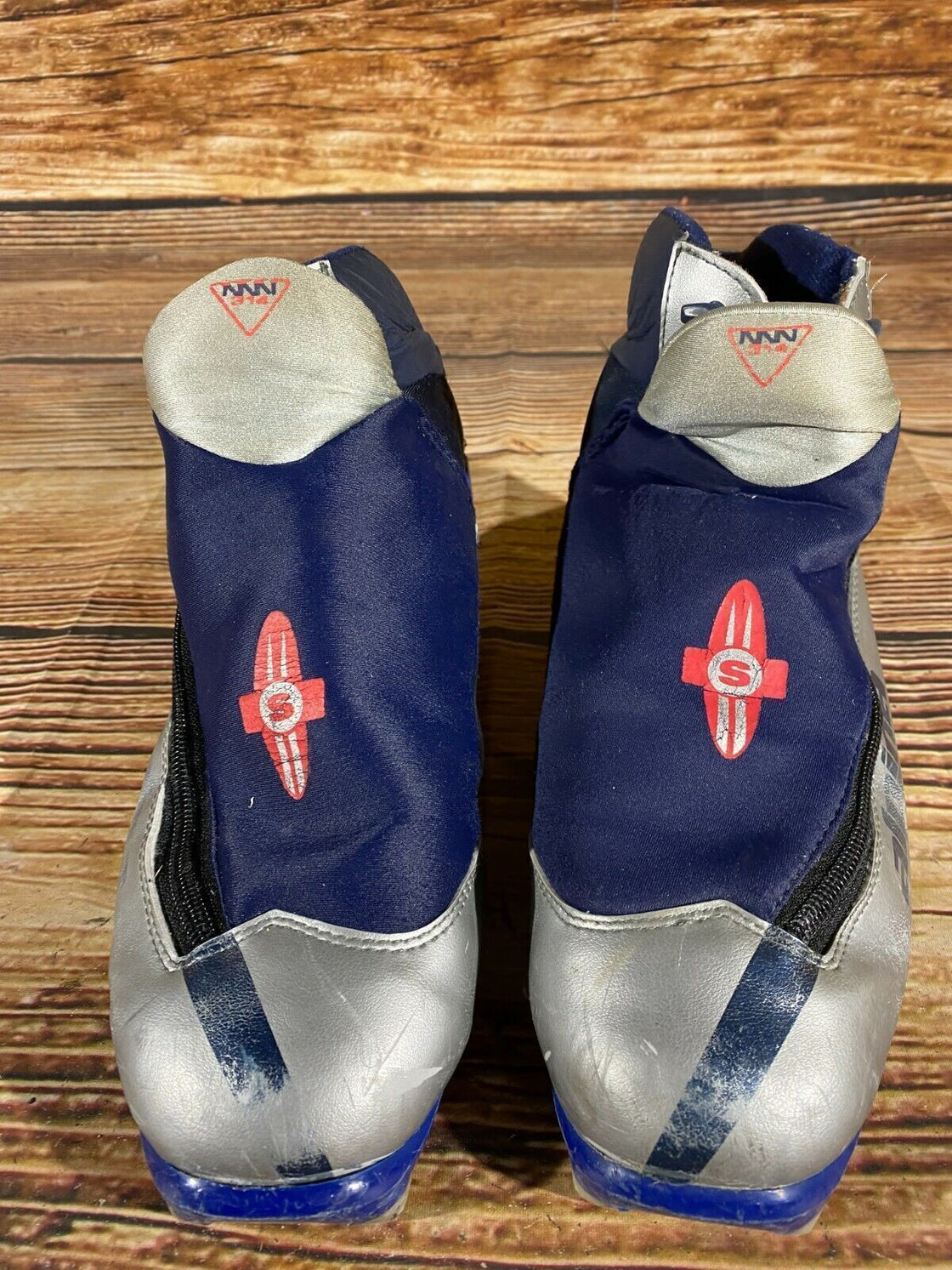Alpina 314 Nordic Cross Country Ski Boots Size EU42 US9 NNN bindings 777