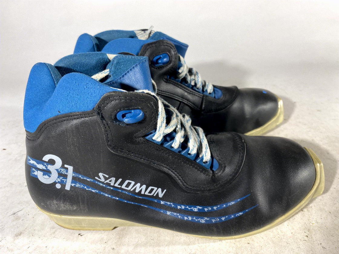 Salomon Touring Nordic Cross Country Ski Boots Size EU42 US8.5 SNS Profil