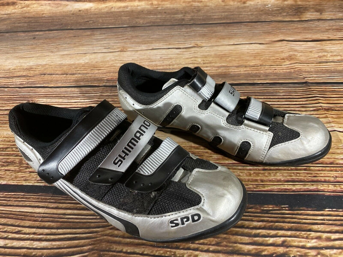 SHIMANO M120S Cycling MTB Shoes Mountain Biking Boots Size EU 45 with SPD Cleats