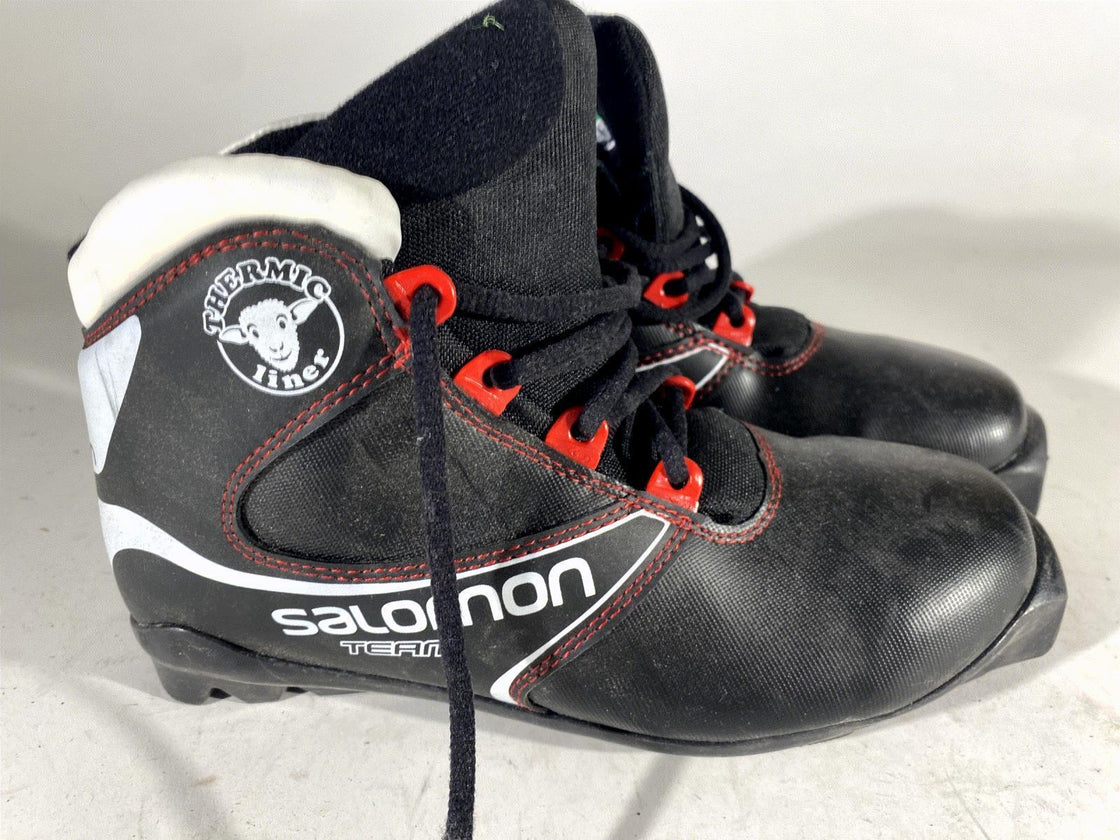 SALOMON Nordic Cross Country Ski Boots Size EU37 1/3 US5 SNS Profil