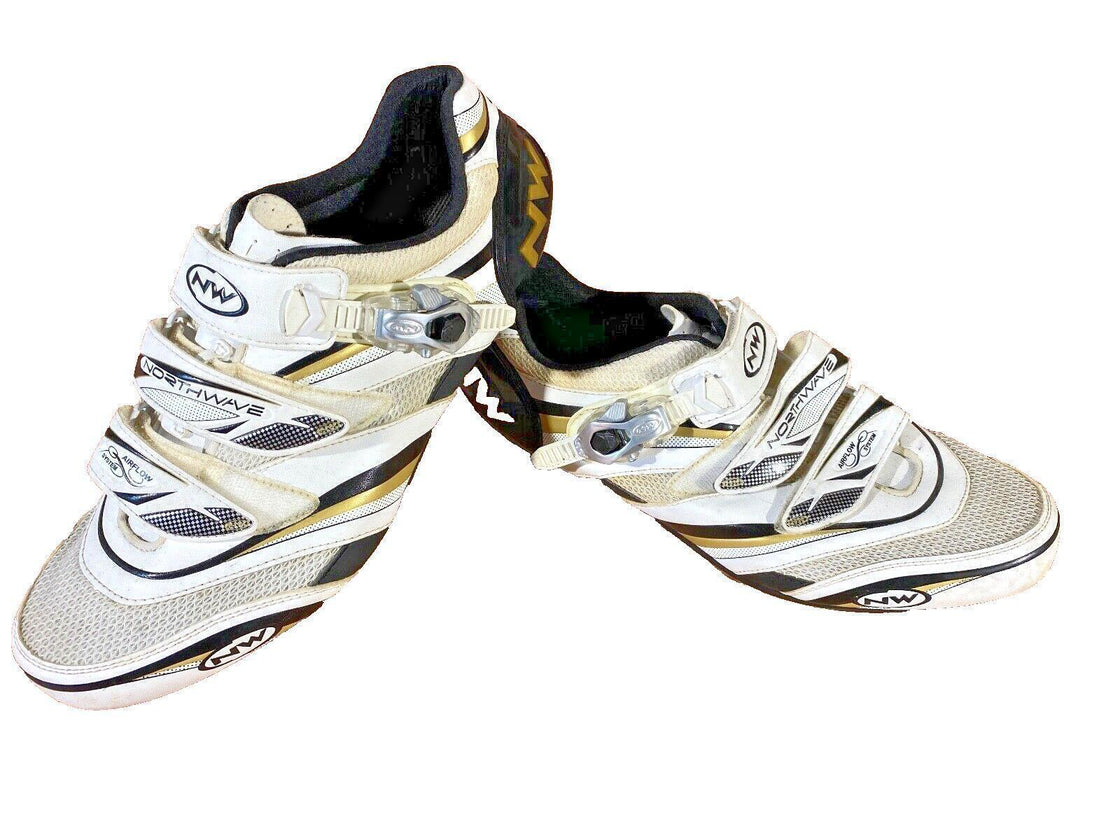 NORTHWAVE Road Cycling Shoes 3 Bolts Size EU44 US11 Mondo 280