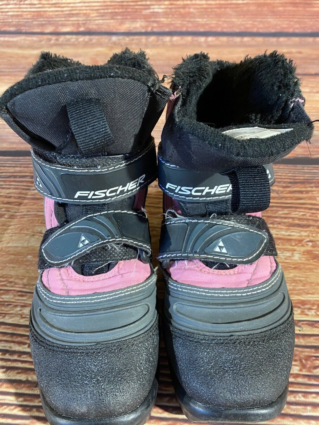 Fischer Snowstar Nordic Cross Country Ski Boots Kids Size EU32 US1.5 NNN F-639