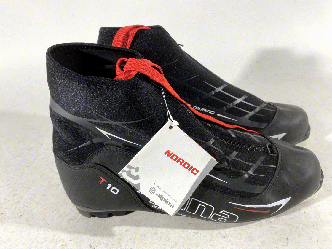 Alpina T10 Touring Nordic Cross Country Ski Boots Size EU45 US11.5 for NNN 440