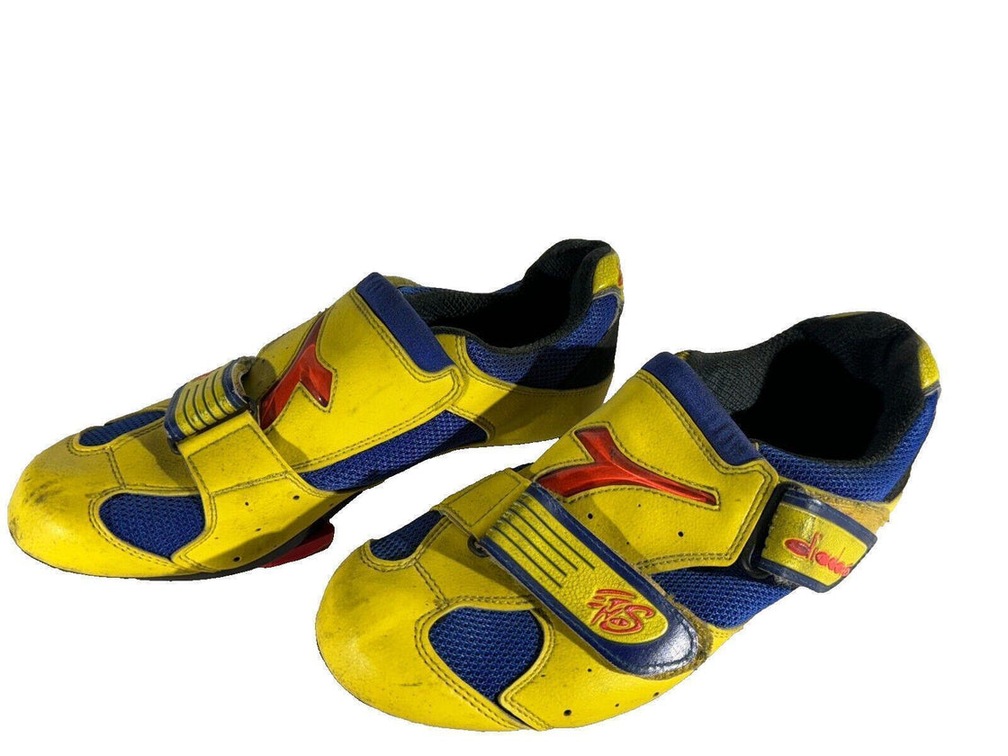 DIADORA Vintage Cycling Road Shoes EU42 US8 UK7 Mondo 258 cs524