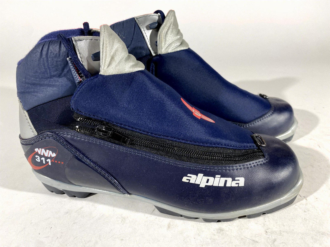 Alpina 311 Nordic Cross Country Ski Boots Size EU40 US7.5 for NNN