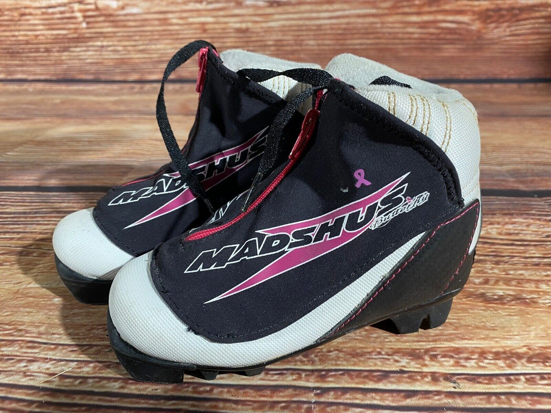 Madshus Buterfly Kids Nordic Cross Country Ski Boots Size EU27 US10 NNN M189