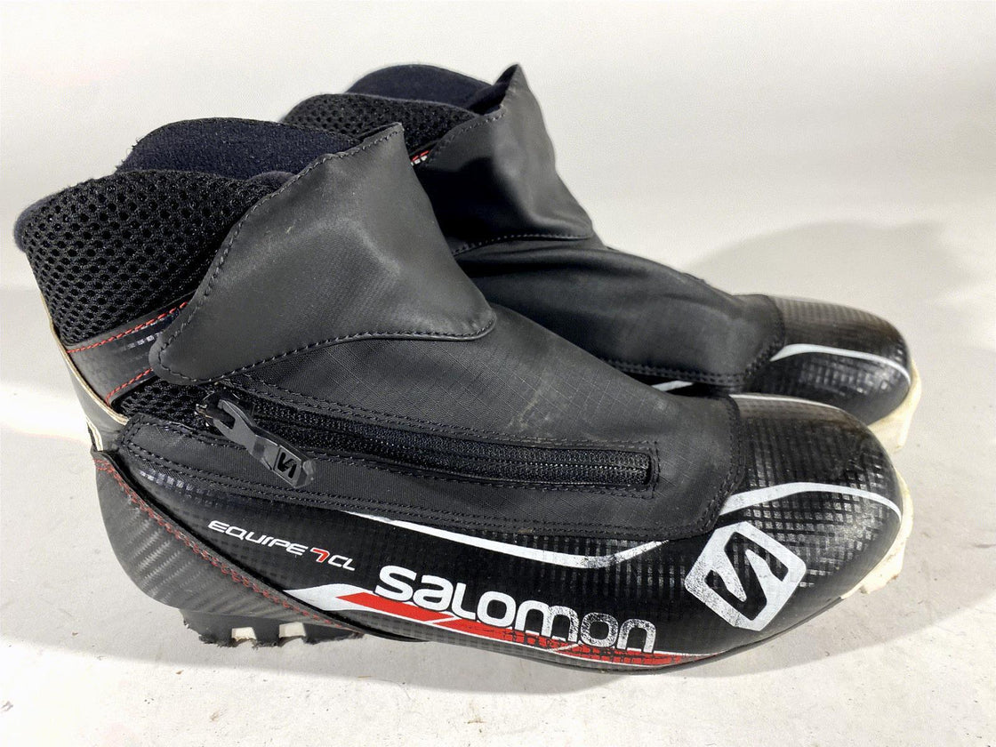 SALOMON Equipe 7 Nordic Cross Country Ski Boots Size EU38 2/3 US6 SNS Pilot