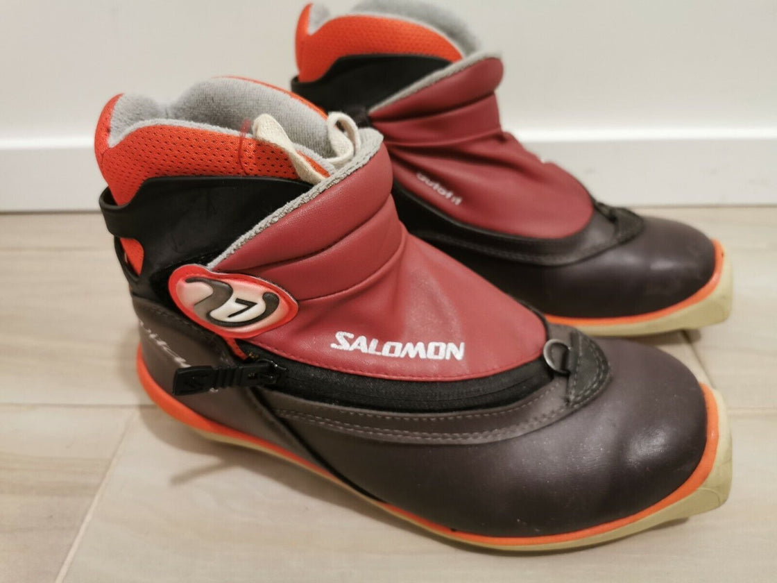 SALOMON Vitane 7 Nordic Cross Country Ski Boots Size EU38 US6 SNS Profil