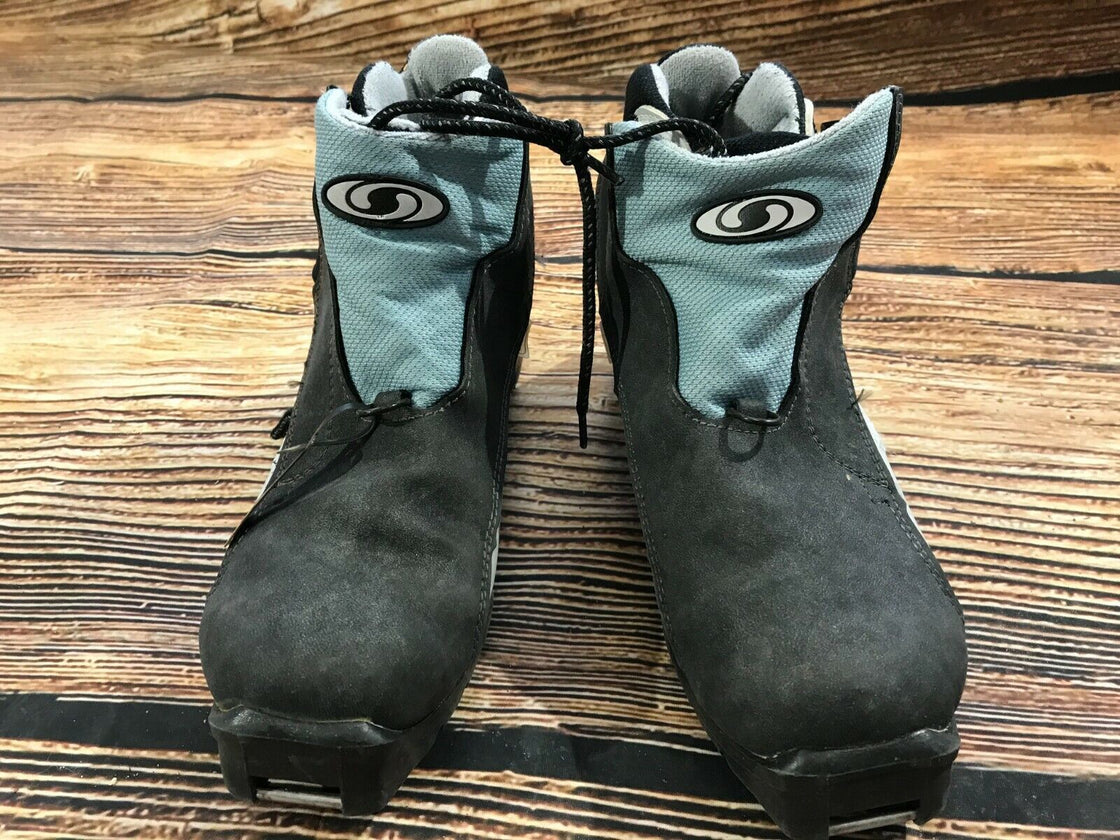 SALOMON Nordic Cross Country Ski Boots Size EU39 US7 SNS Profil