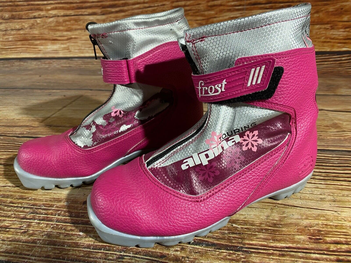 Alpina Frost Nordic Cross Country Ski Boots Size EU37 US5.5 for NNN 900