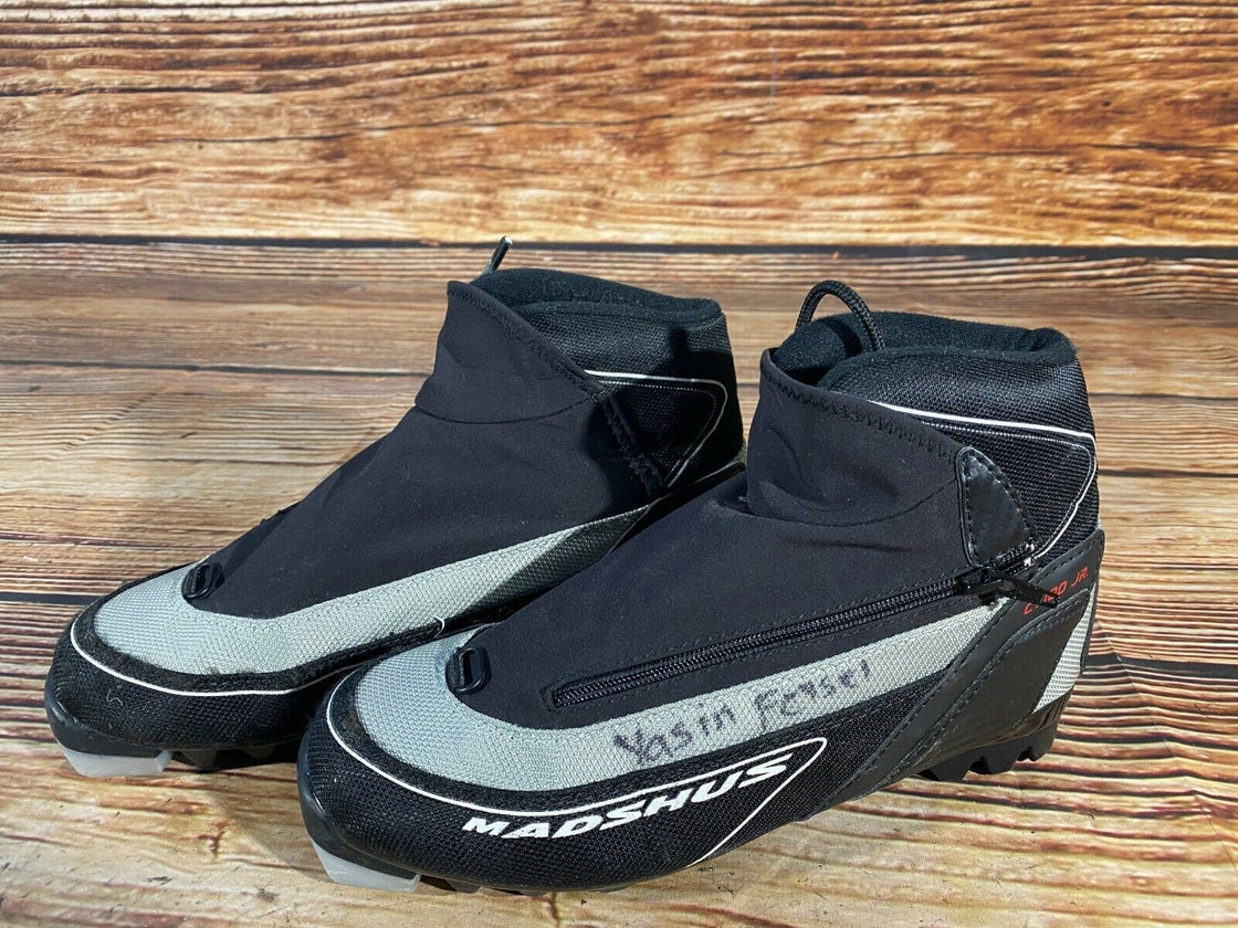 Madshus CT100 JR Nordic Cross Country Ski Boots Size EU37 US5 NNN bindings