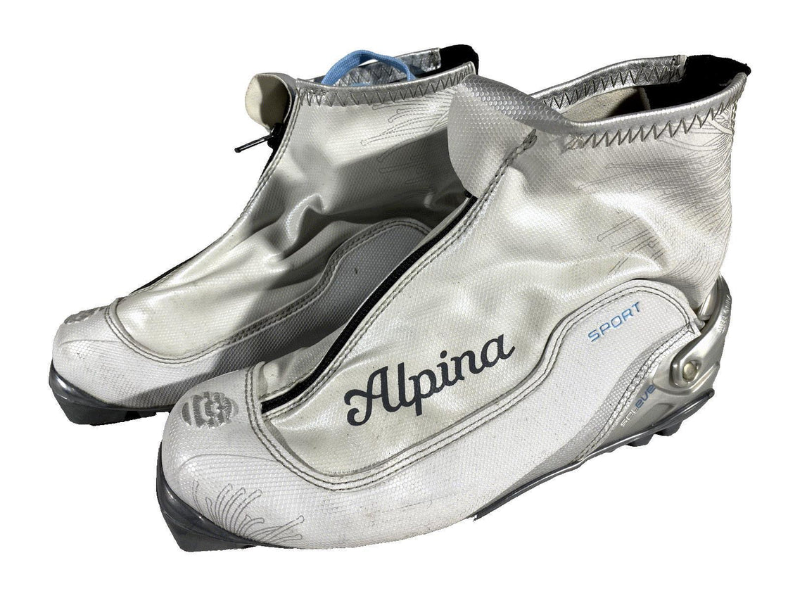 Alpina SCL Eve Nordic Cross Country Ski Boots Size EU36 US4.5 for NNN