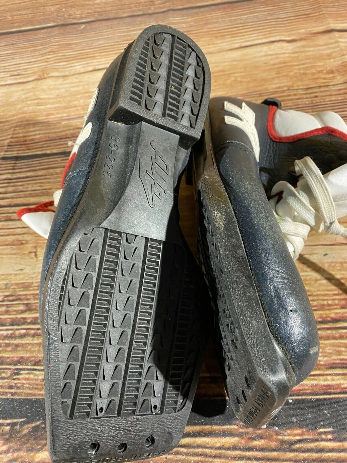 Alfa Retro Vintage Nordic Norm Ski Boots Size EU35 US3.5 NN 75mm