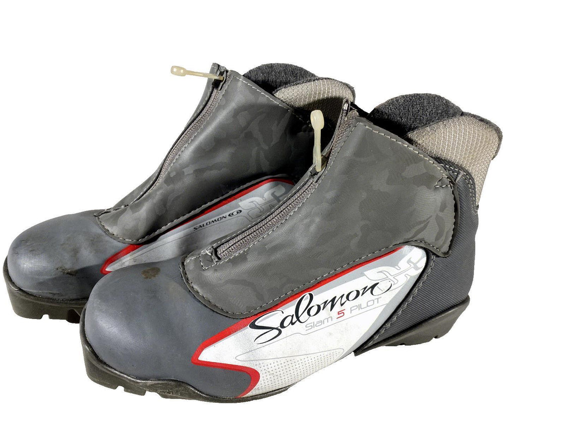 SALOMON Siam 5 Nordic Cross Country Ski Boots Size EU36 2/3 US5.5 SNS Pilot