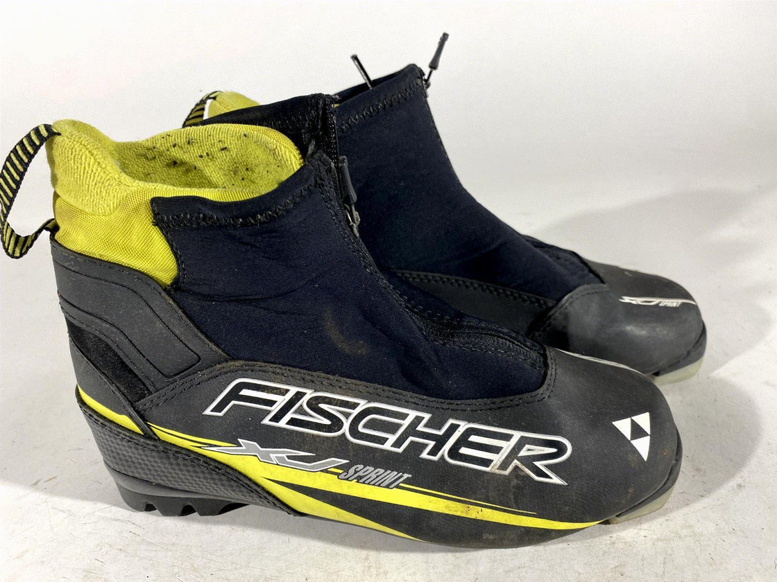 Fischer XJ Sprint Nordic Cross Country Ski Boots Size EU39 US7 NNN