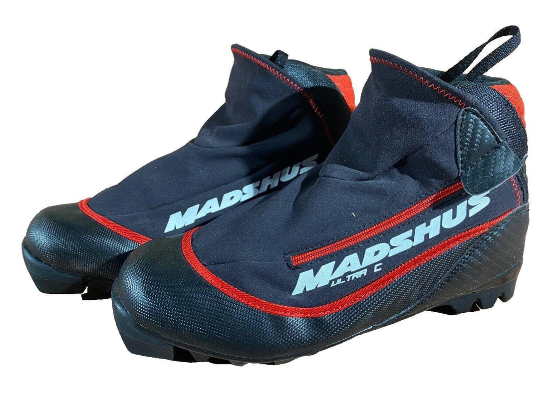 Madshus Ultra C Nordic Cross Country Ski Boots Size EU38 US5.5 NNN Rottefella