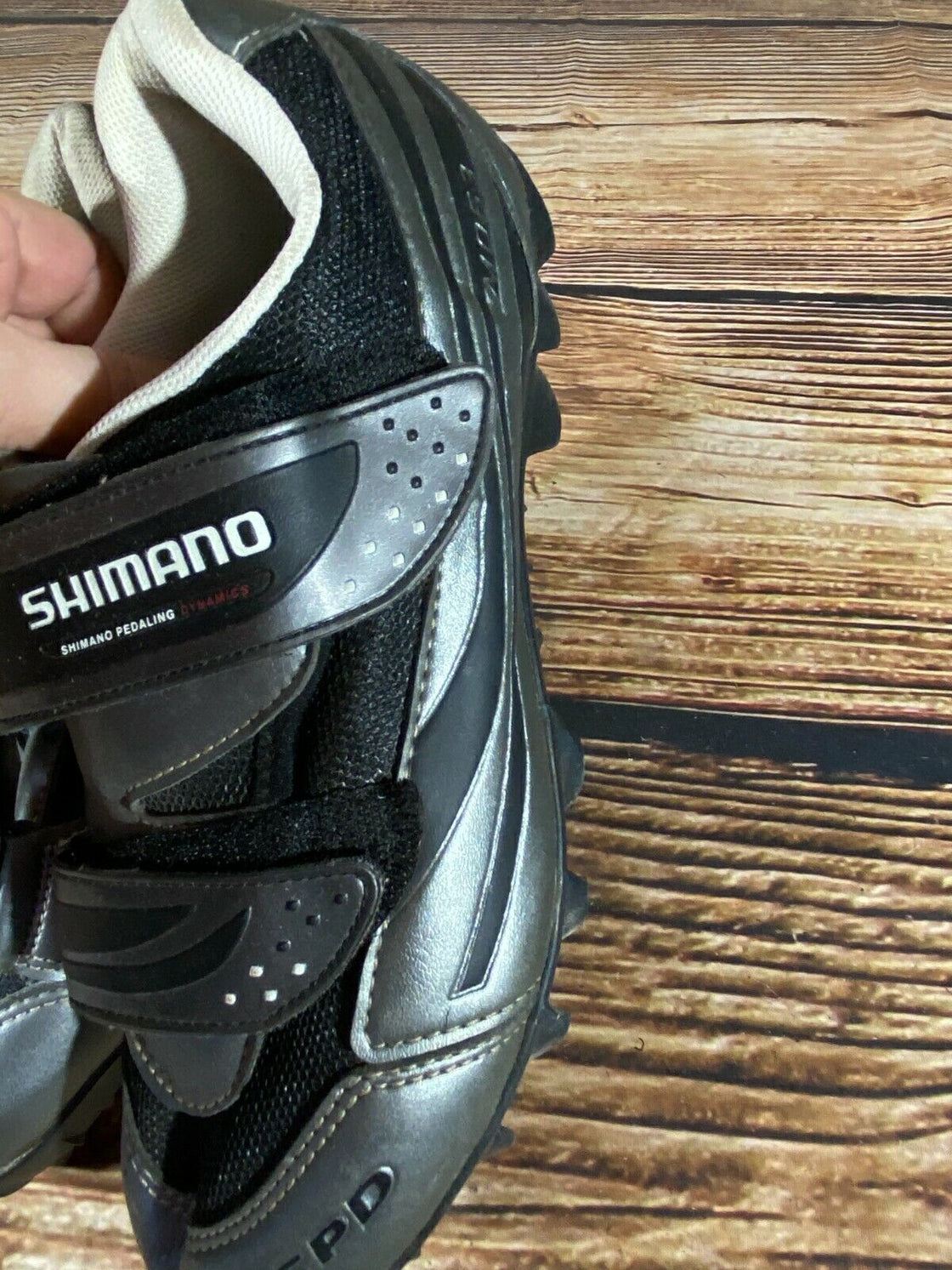 SHIMANO M063 Cycling MTB Shoes Mountain Biking Boots Size EU 40 with SPD Cleats