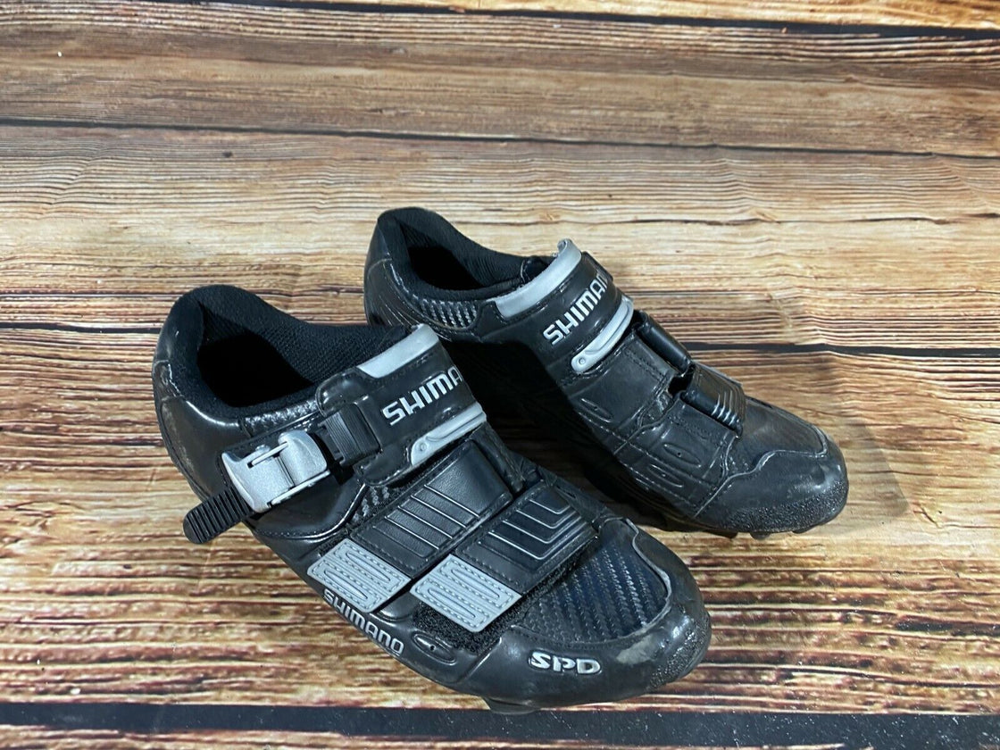 SHIMANO M181 Cycling MTB Shoes Mountain Biking Boots Size EU40 with Cleats