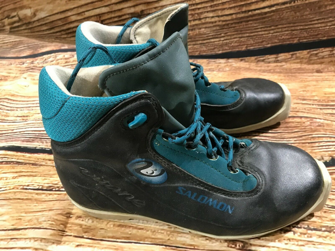 SALOMON Nordic Cross Country Ski Boots Size EU37 US5 SNS Profil