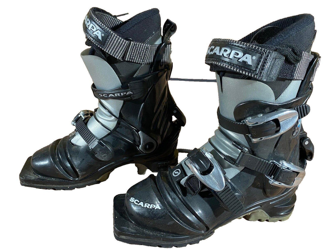 SCARPA T2 Telemark Nordic Norm Cross Ski Boots Size MONDO 238 US4.5 NN 75mm 3pin