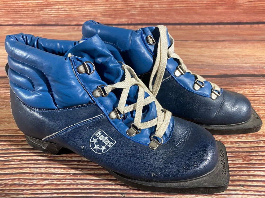 Botas Vintage Nordic Cross Country Ski Boots EU38 US6 for NN 75mm