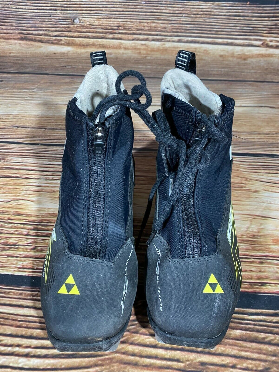 FISCHER XC Ultimate Sprint Cross Country Ski Boots Size EU35 US3.5 NNN bindings