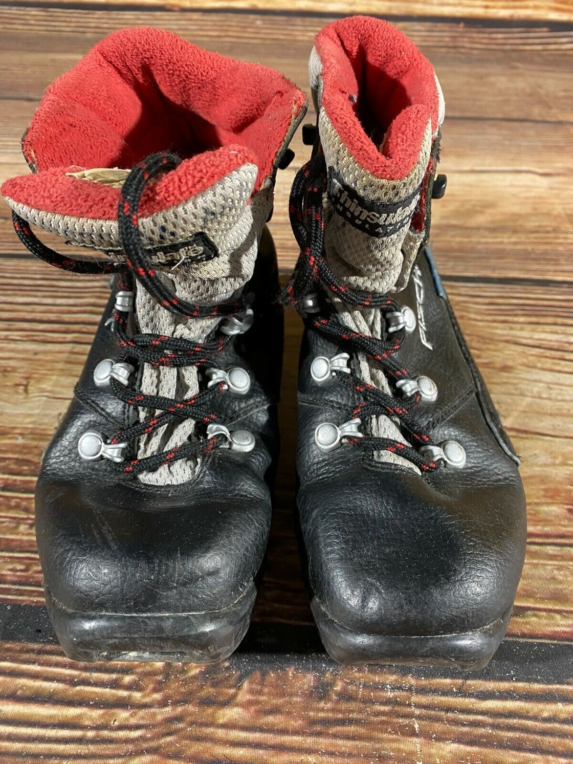 Fischer Kids Nordic Cross Country Ski Boots Size EU35 US3.5 NNN F-261