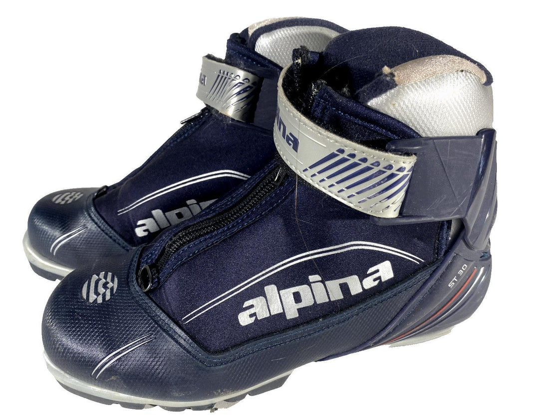 Alpina ST30 Touring Nordic Cross Country Ski Boots Size EU38 US6 for NNN 813