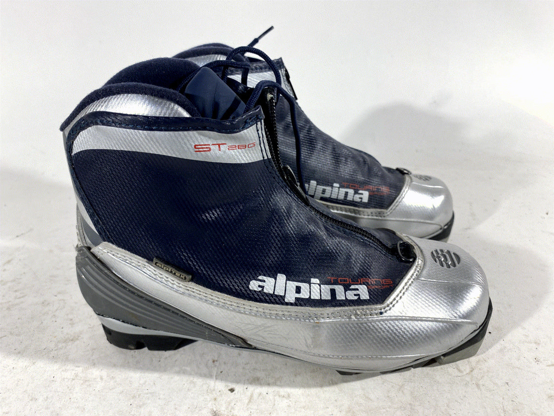 Alpina ST28G Nordic Cross Country Ski Boots Size EU37 US5.5 for NNN 189