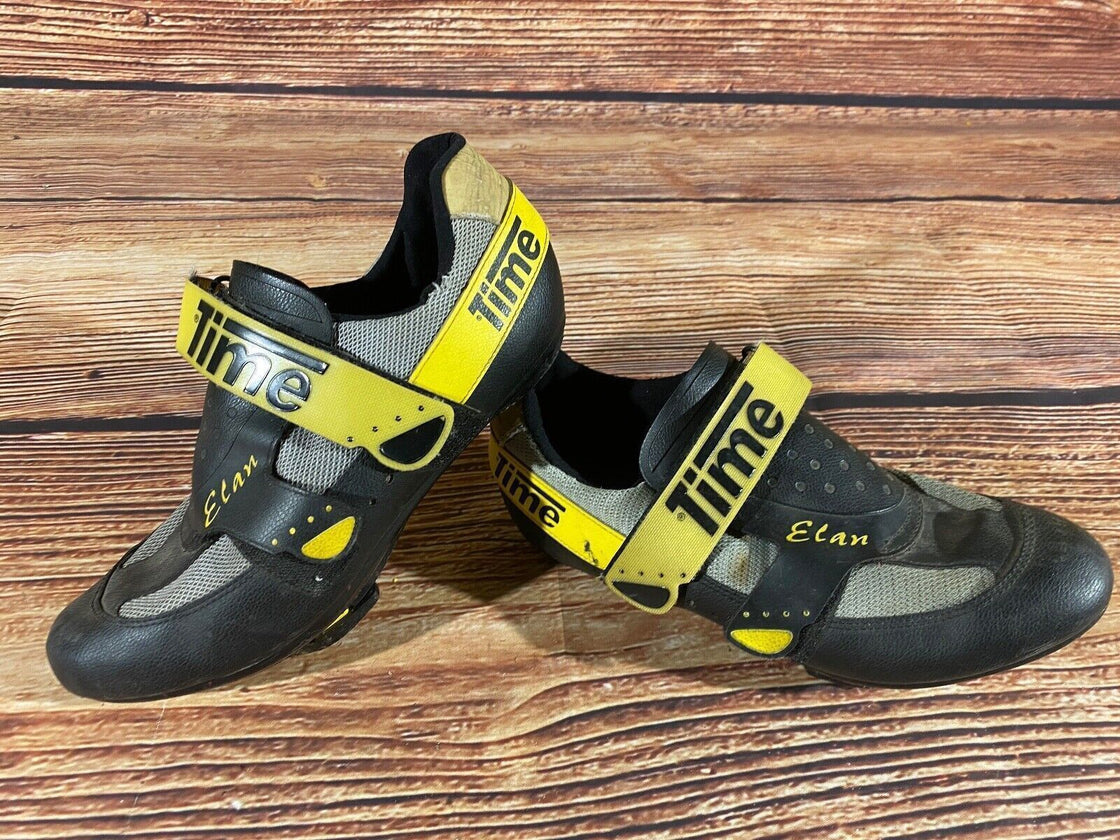 TIME Vintage Road Cycling Shoes Clipless Biking Boots Size EU43 US9 Mondo 270