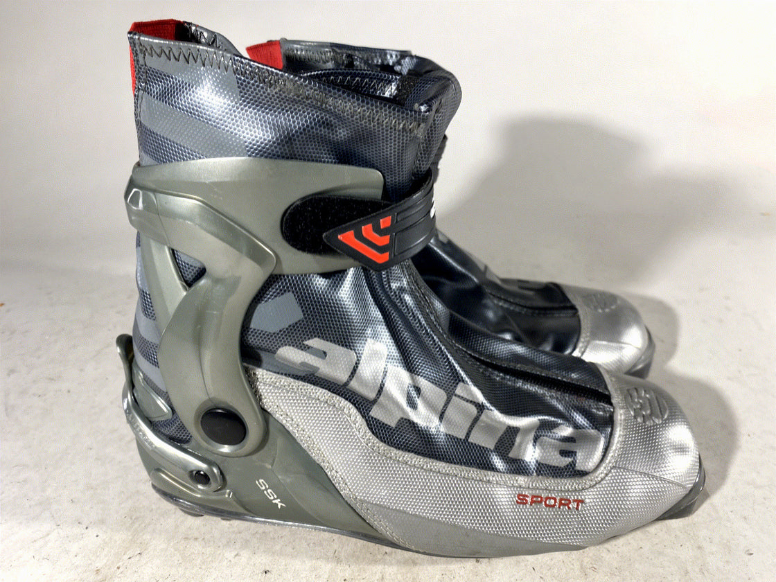 Alpina SSK Skate Nordic Cross Country Ski Boots Size EU42 US9 NNN