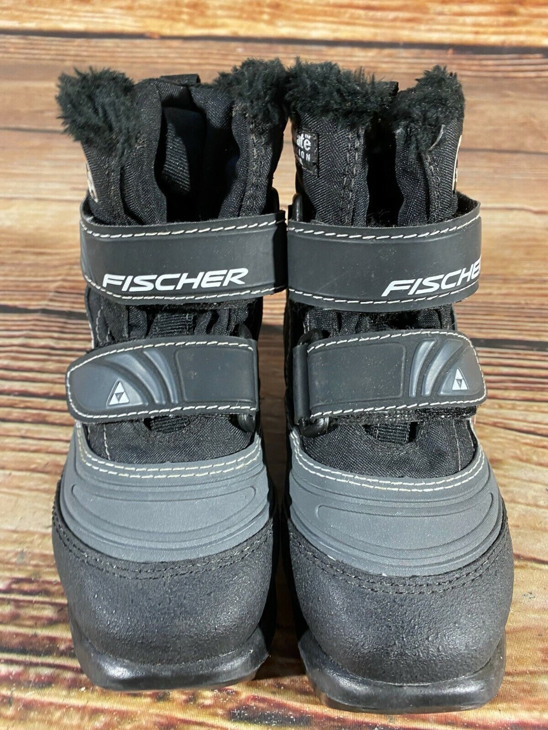 Fischer Snow Star Kids Nordic Cross Country Ski Boots Size EU27 US9.5 NNN F-96