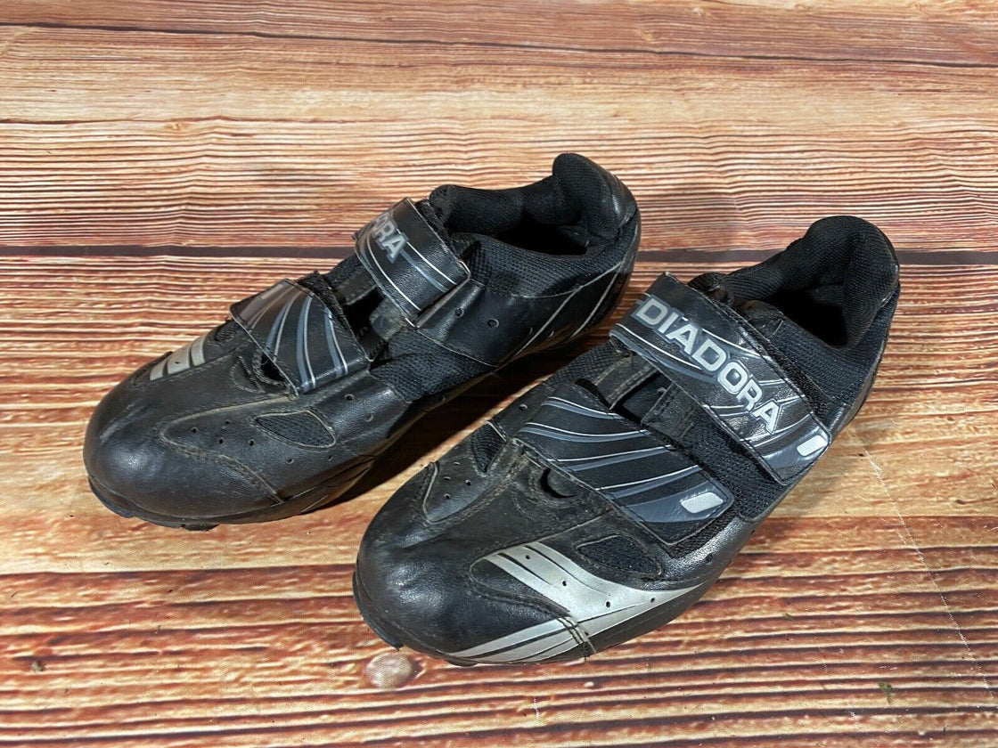 DIADORA Mtb Cycling Shoes Mountain Bike 2 Bolts Size EU42 US8.5 Mondo 255