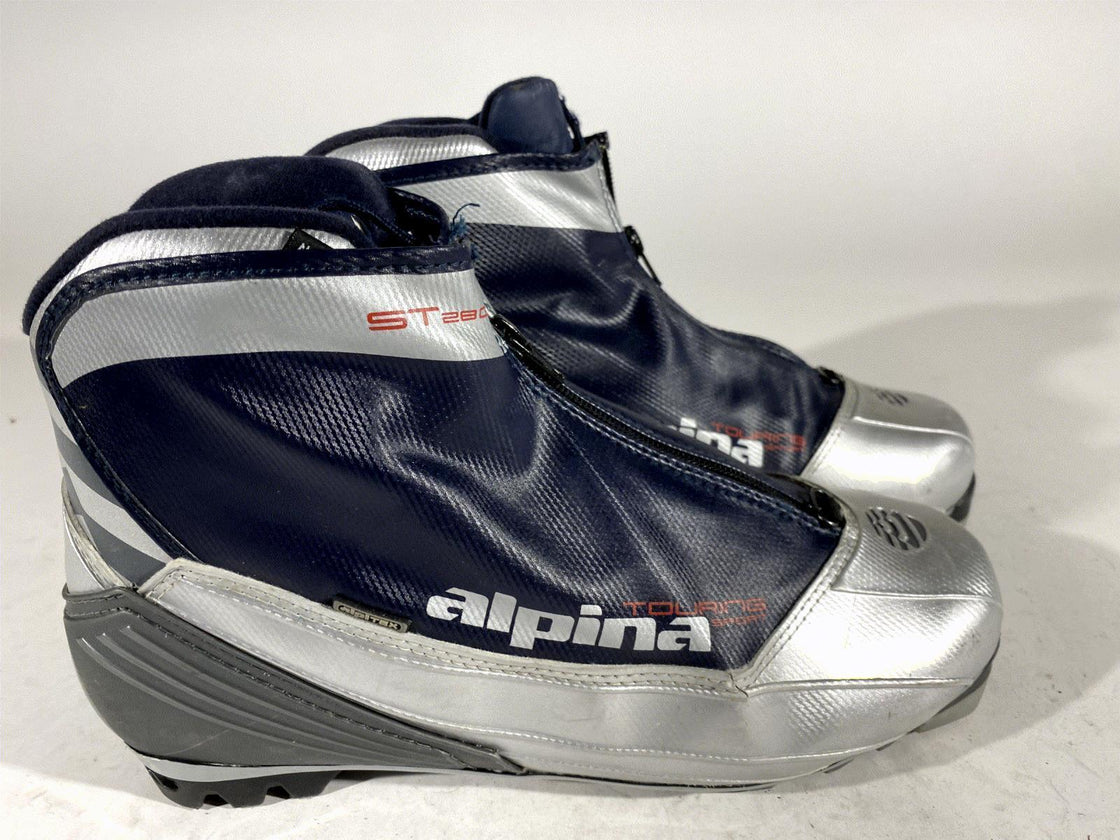 Alpina ST28G Nordic Cross Country Ski Boots Size EU44 US10.5 for NNN 915
