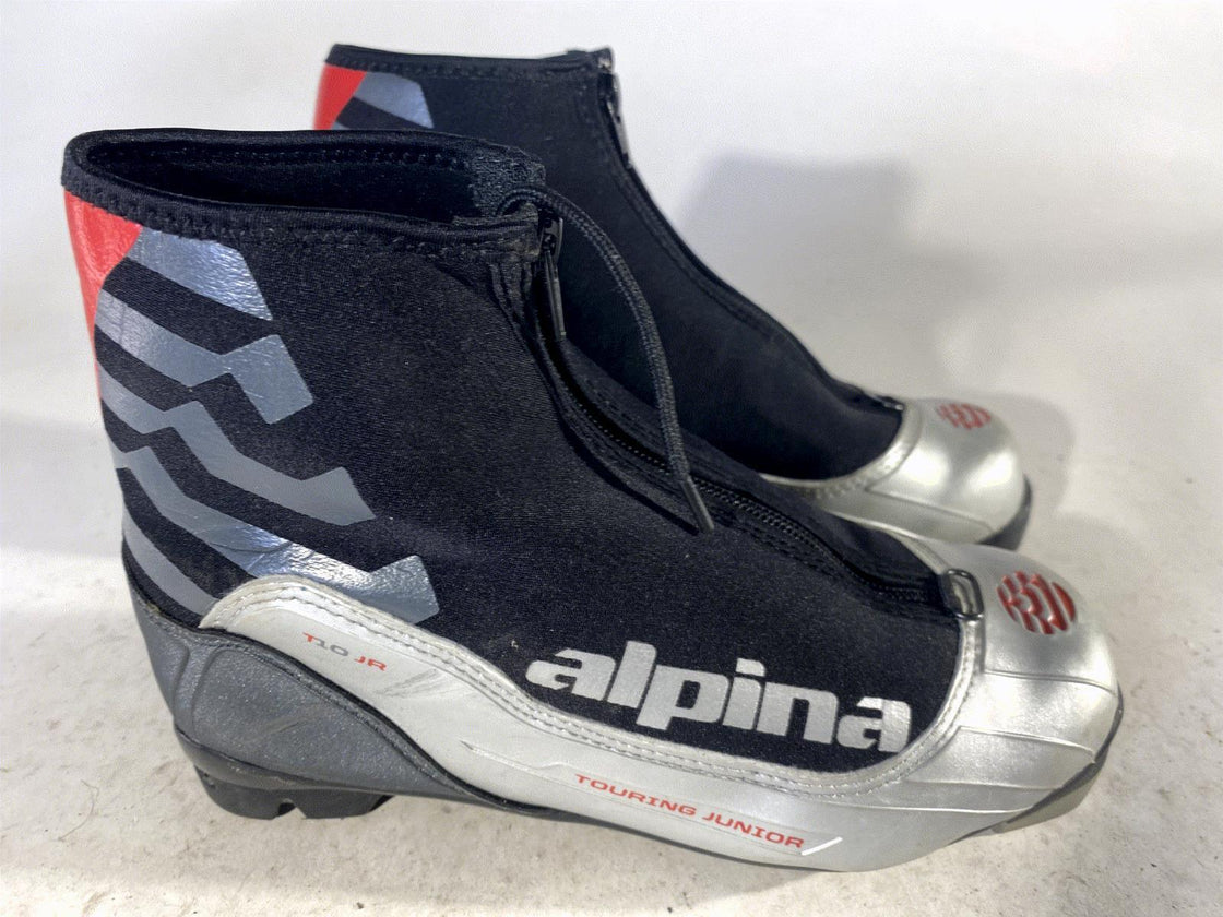 Alpina T10 Classic Nordic Cross Country Ski Boots Size EU36 US4.5 NNN 1027