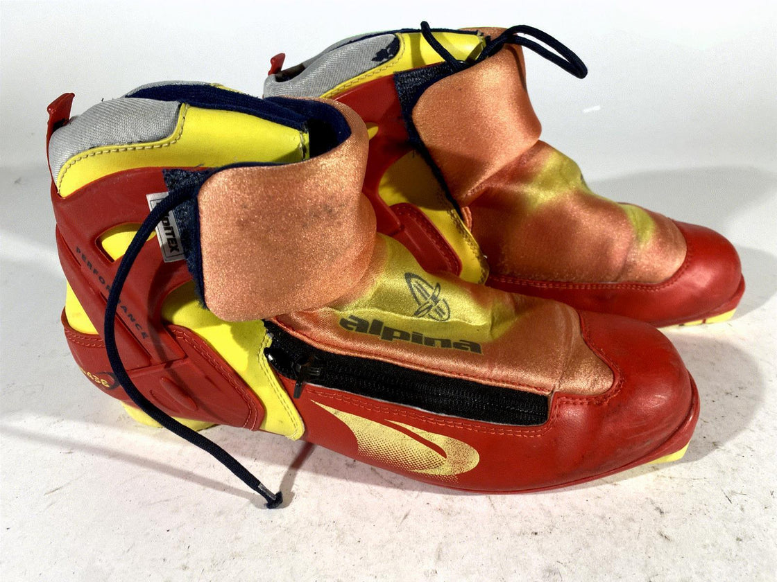 Alpina 438 Nordic Cross Country Ski Boots Size EU44 US10.5 for NNN