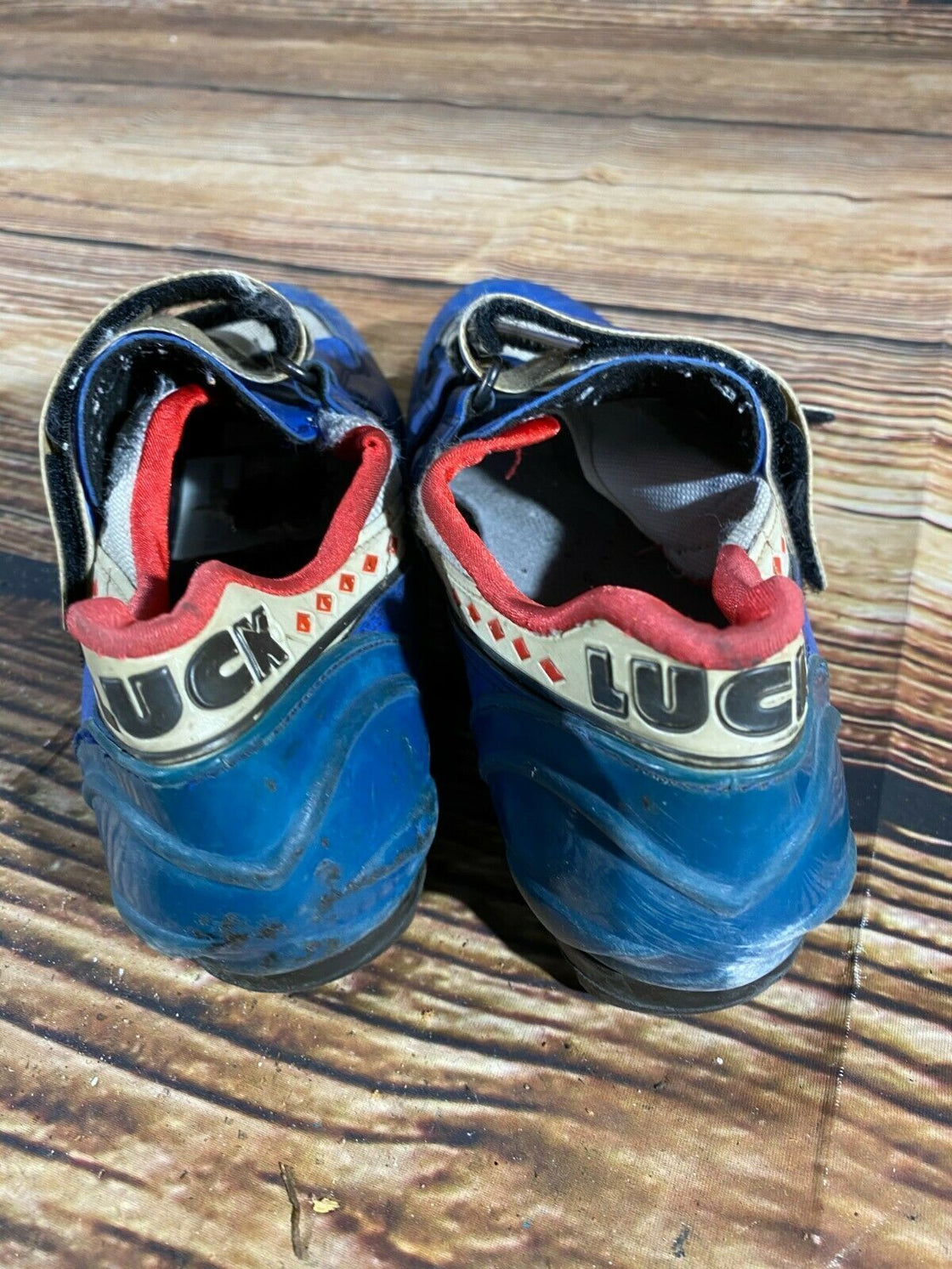 LUCK Fly Cycling Shoes Vintage MTB Mountain Biking Boots Size EU42 US9 SPD