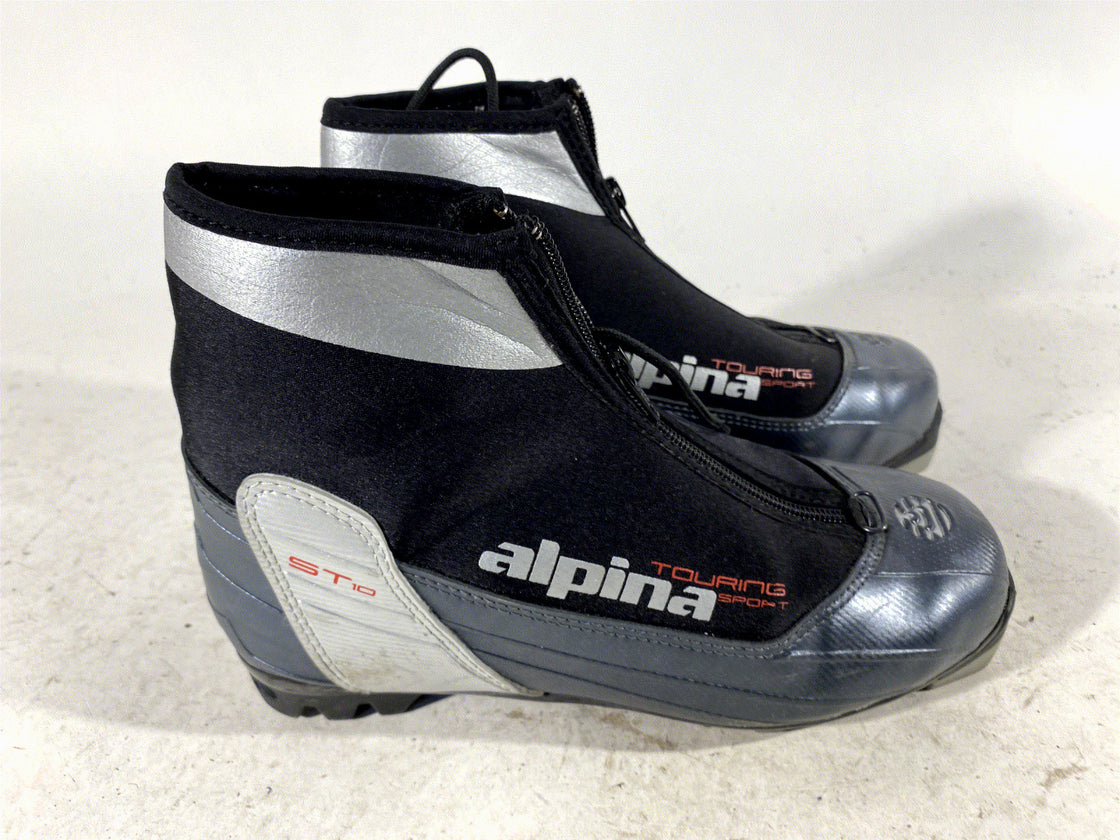 Alpina ST10 Nordic Cross Country Ski Boots Size EU38 US6 for NNN 526