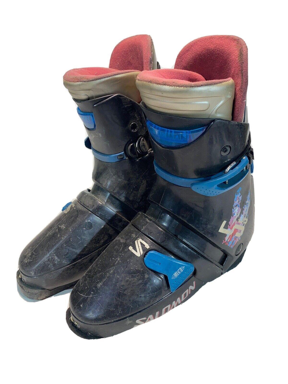SALOMON Vintage Alpine Ski Boots Size Mondo 262 mm, Outer Sole 321 mm DH36