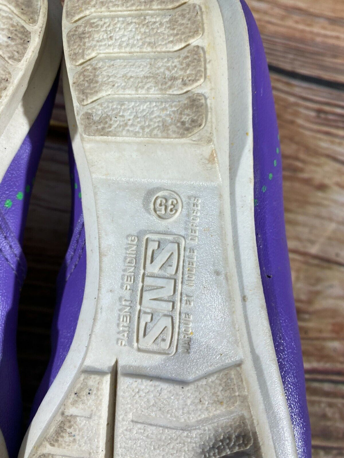 SALOMON SR101 Nordic Cross Country Ski Boots Size EU35 US3.5 SNS Old Profile