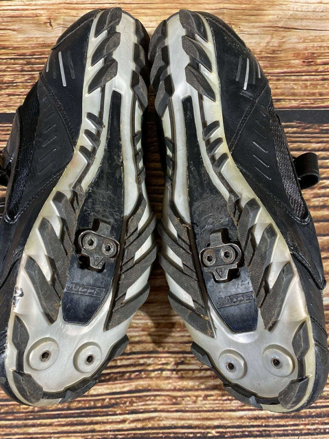 SCOTT Cycling Shoes MTB Mountain Biking Boots Size EU 46 With SPD Cleats